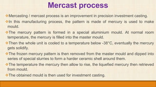 Unit - 1 Metal Casting Processes-NVR.pptx