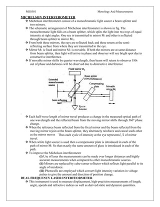 METROLOGY & MEASUREMENT Unit 1 notes (5 files merged) | PDF