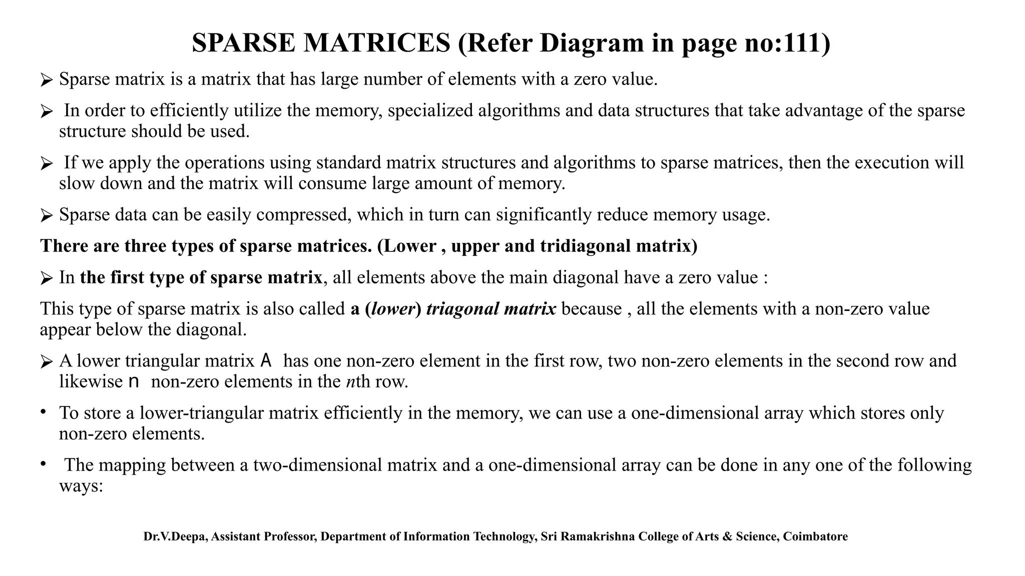 Data Structure Classification Of Data Structure PPTX Data structure classification of data structure pptx