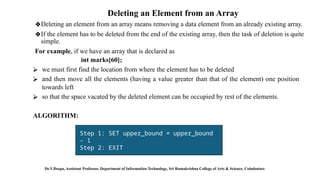 Data Structure , Classification of Data structure | PPTX
