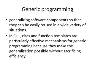 unit-1oopj through java fundamentals for btech and bsc students | PPTX
