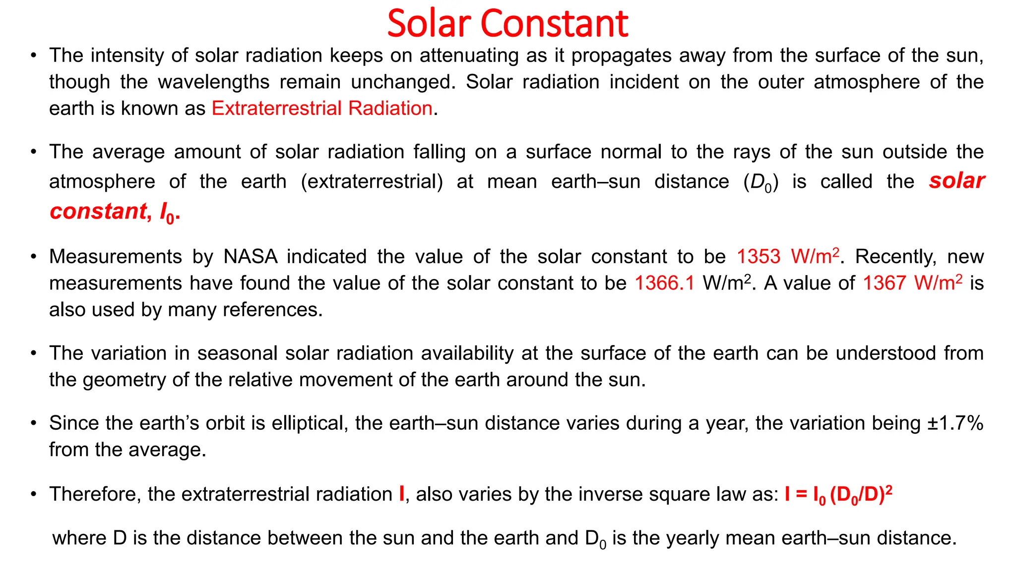 MEASUREMENT OF SOLAR RADIATION BY INSTRUMENTS | PDF