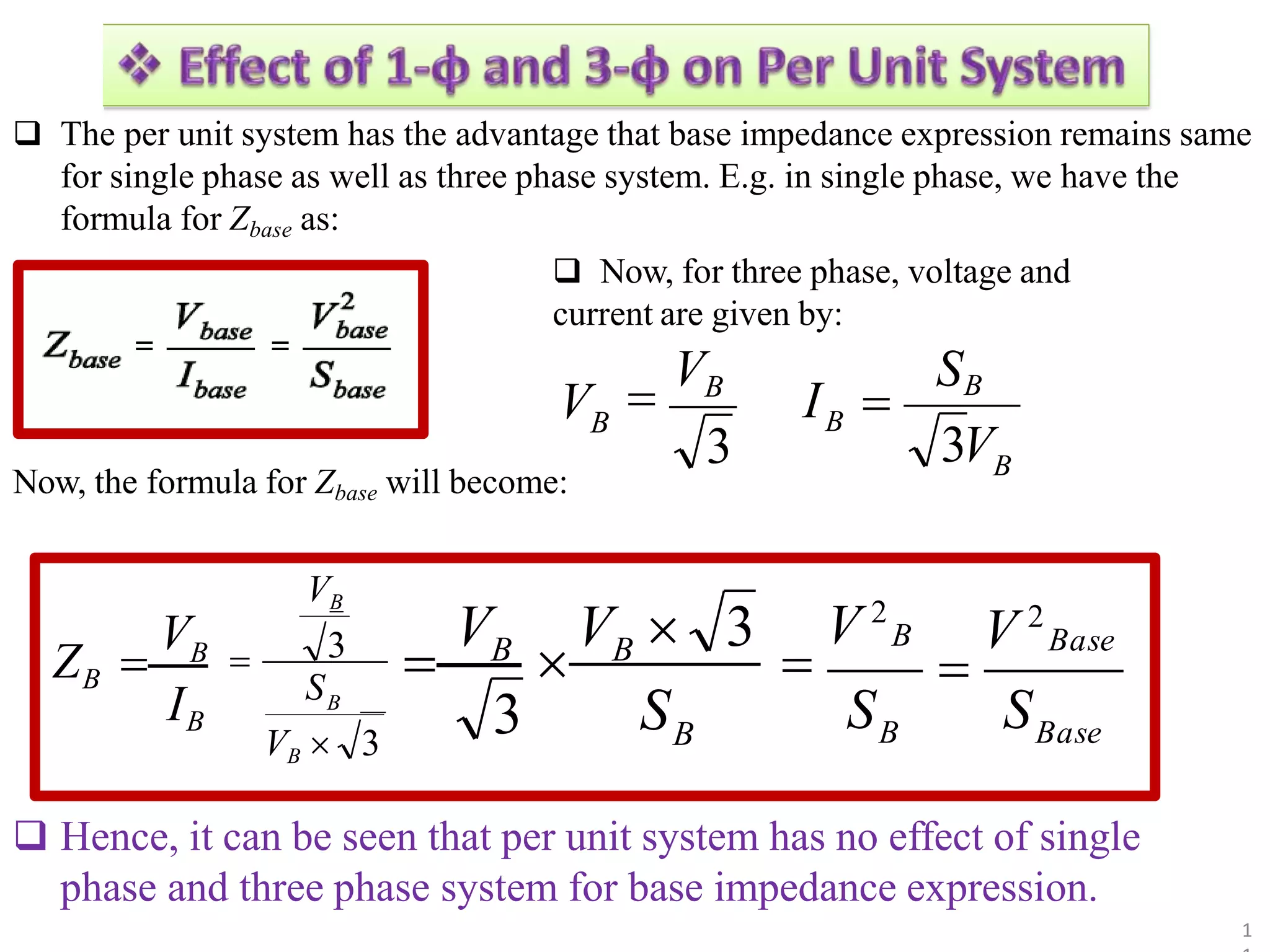 Unit-1 Per Unit System.pptx
