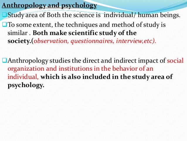 What are methods of studying human behavior?