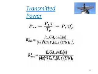 Transmitted
Power
64
 