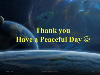 Mar 2, 2017 satellite communication 60
 