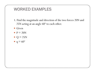 Unit 1 sem one-SI UNITS AND STATICS | PDF