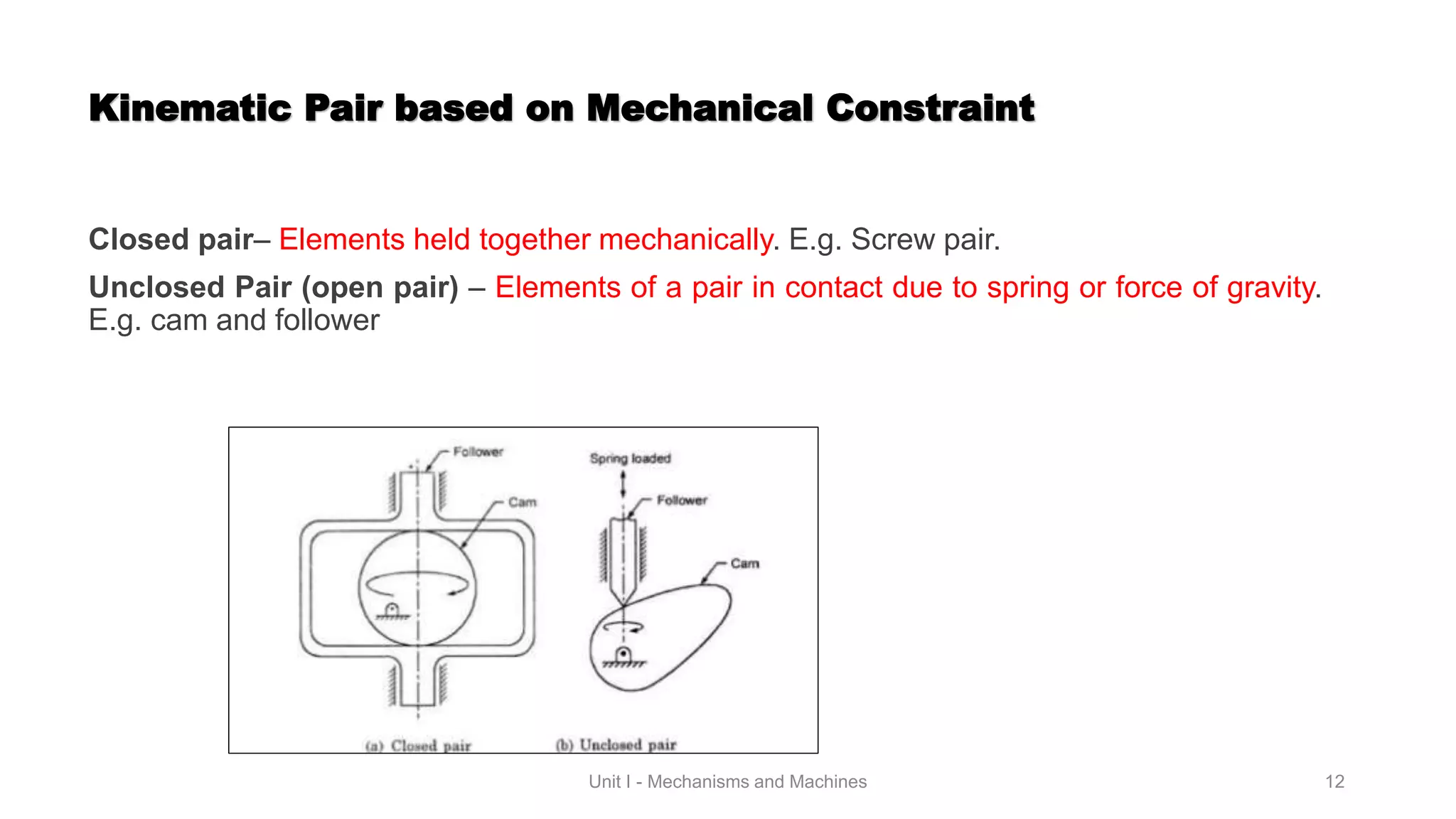 Mechanisms & Machines