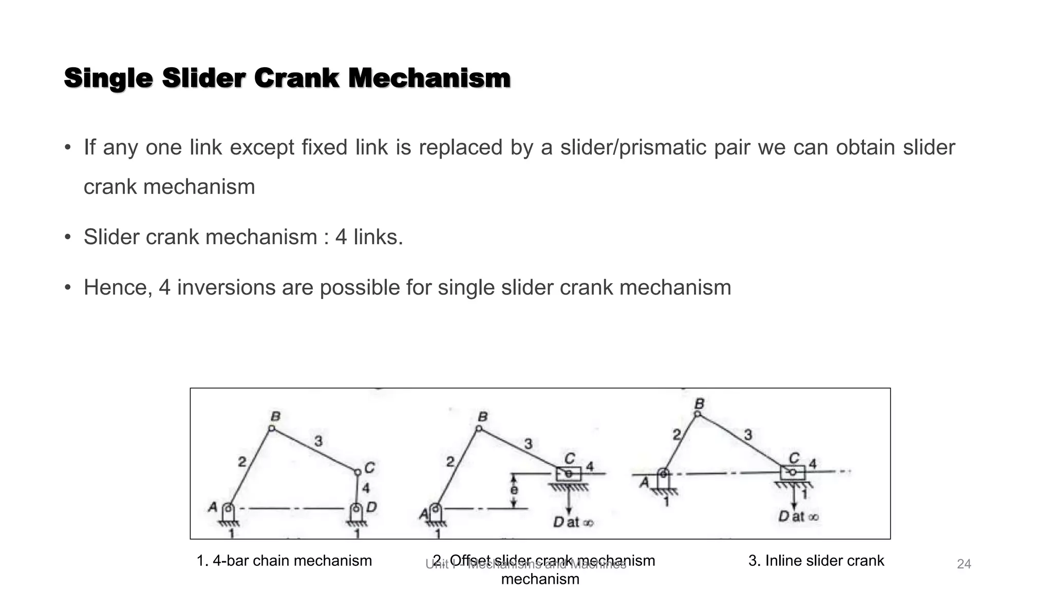 Mechanisms & Machines