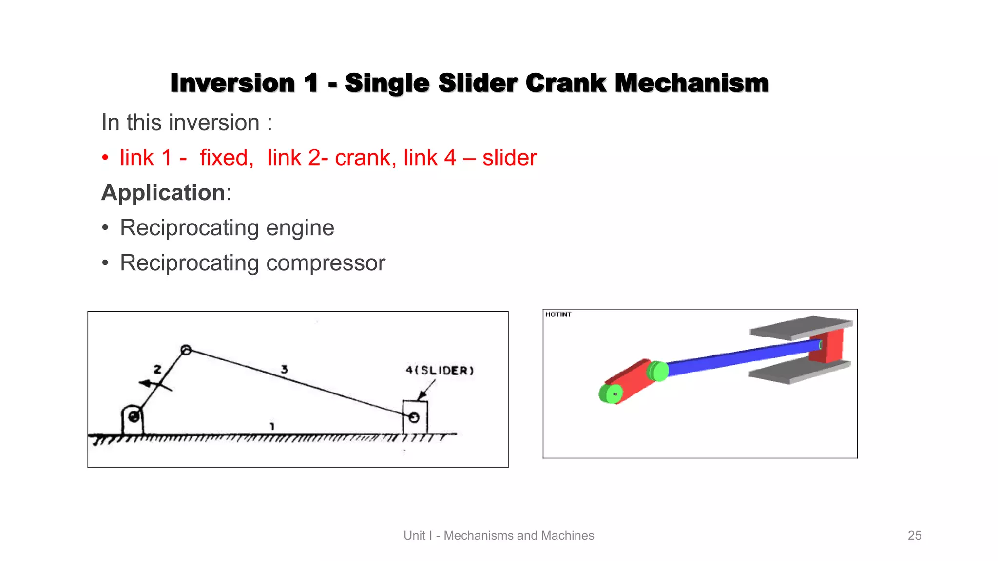 Mechanisms & Machines