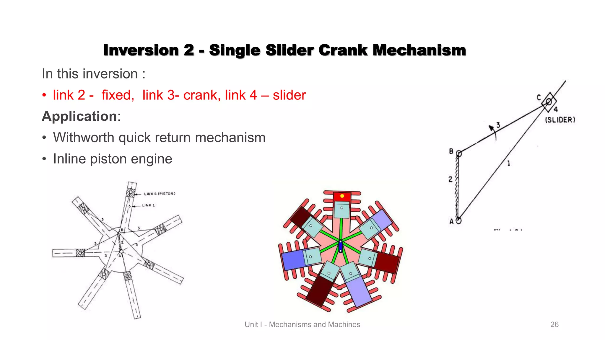 Mechanisms & Machines