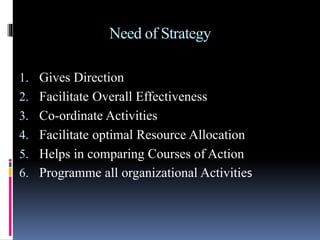 STRATEGIC MANAGEMENT | PPTX