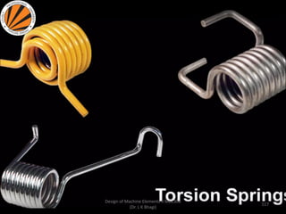 117
Design of Machine Elements II MEC306
(Dr. L K Bhagi)
 