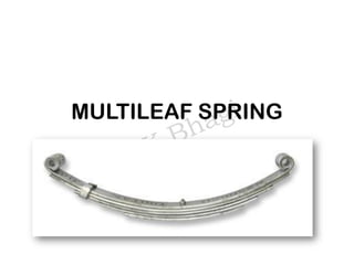 MULTILEAF SPRING
 