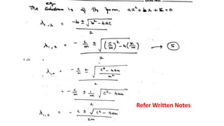 Refer Written Notes
 