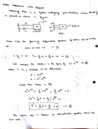 ViBRATON S
Assungthat
s presunt a sha
From FGD the
Let
chore
m
the
tuso toots.
wItH DAmpini
aove
the
Swost thw
n
Cotta
m
Valuw n
m
dRenhal ton
to o Atemnad.
Knon
m F)20
FB9.
Ket
mtion anloe wren
et
charactenetie ewton wheh ha
 