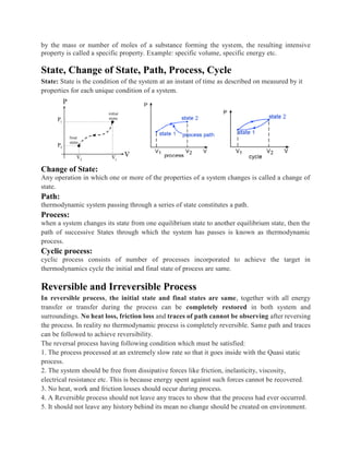 Unit 1 thermodynamics by varun pratap singh (2020-21 Session) | PDF