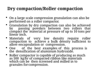 Roller Compacted Ribbons Unit-2-1-Tablets-PPT pharmaceutics pharmacy | PPTX