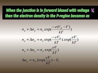 PHYSICS OF SEMICONDUCTOR DEVICES | PPT