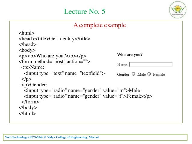 html form to xml