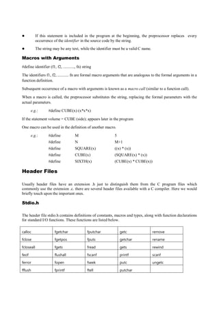 Introduction to Preprocessors | PDF