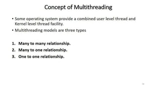 OS UNIT – 2 - Process Management
