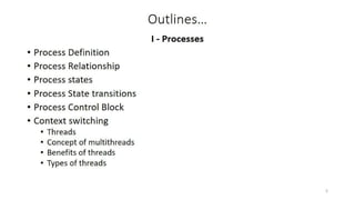 OS UNIT – 2 - Process Management