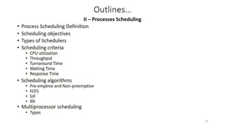 OS UNIT – 2 - Process Management