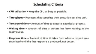 OS UNIT – 2 - Process Management