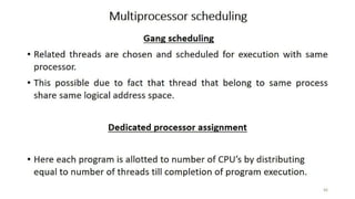 OS UNIT – 2 - Process Management