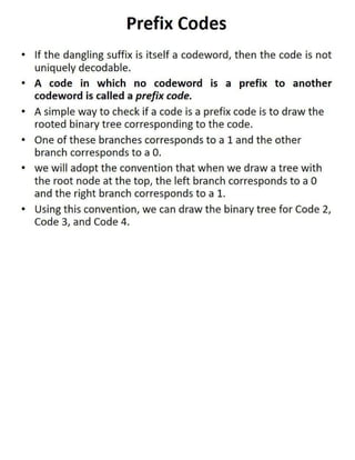 DCDR Unit-2 Mathematical Preliminaries for Lossless Compression Models