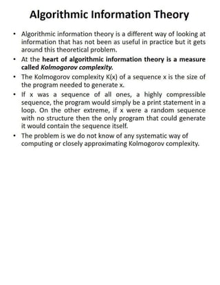 DCDR Unit-2 Mathematical Preliminaries for Lossless Compression Models