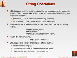 Comprehensive SQL Fundamentals: Data Definition, Queries, and ...