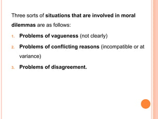 Three Problem Are Incompatible Unit 2-GE 6075 – PROFESSIONAL ETHICS IN ENGINEERING | PPTX