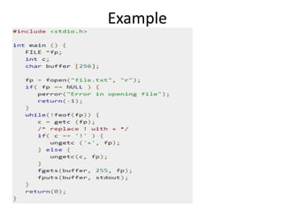 Example
 