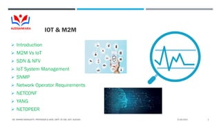 IoT, M2M and IoT System Management | PDF