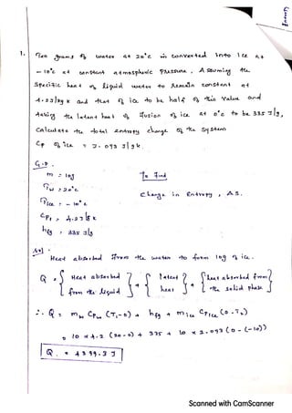 ENGINEERING THERMODYNAMICS-Unit 2