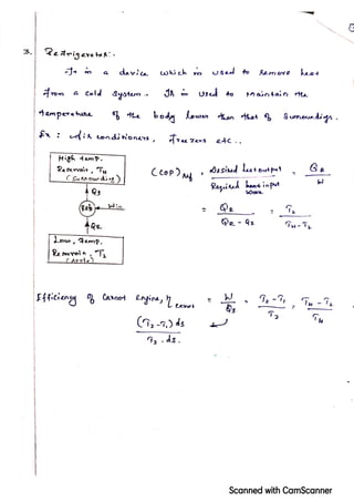ENGINEERING THERMODYNAMICS-Unit 2