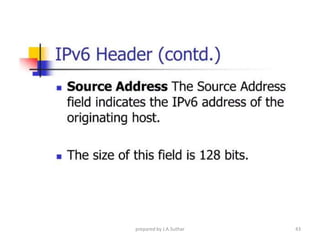 prepared by J.A.Suthar 43
 