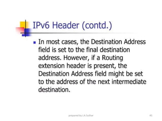 prepared by J.A.Suthar 45
 