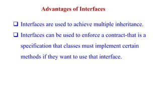 UNIT-2.pptx CS3391 Inheritance , types, packages and Interfaces | PPTX