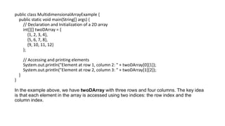 Unit-2.Arrays and Strings.pptx................. | PPT
