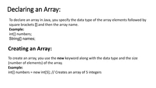 Unit-2.Arrays and Strings.pptx................. | PPT image.