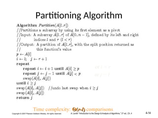 divide and conquer ppt in Design and Analysis of Algorithms | PPT