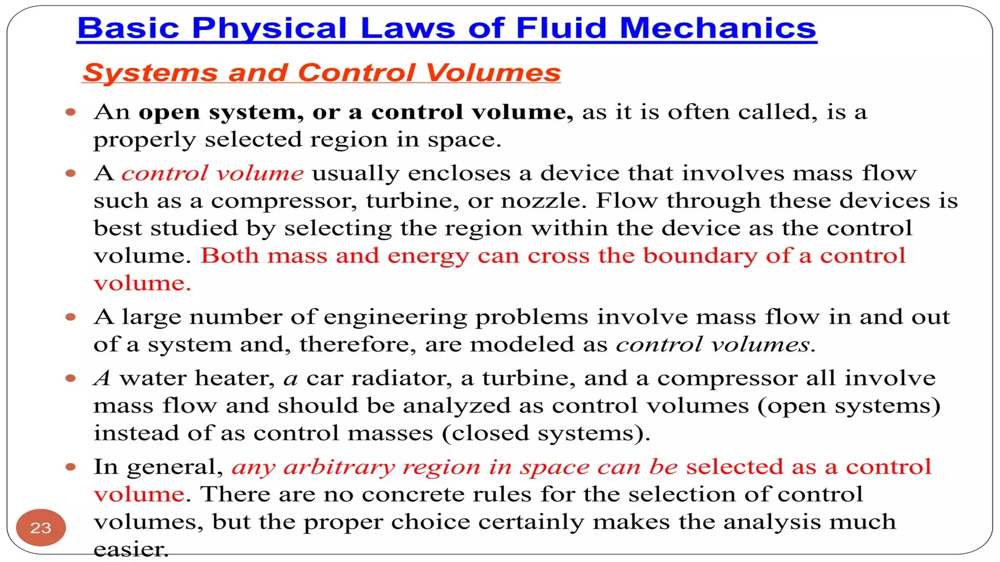 Basic concepts of fluid flow-fluid kinematics and dynamics