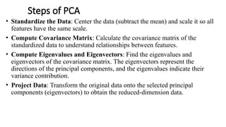 Stepsof Pqa UNIT-2. unsupervised learning of machine learning | PPTX