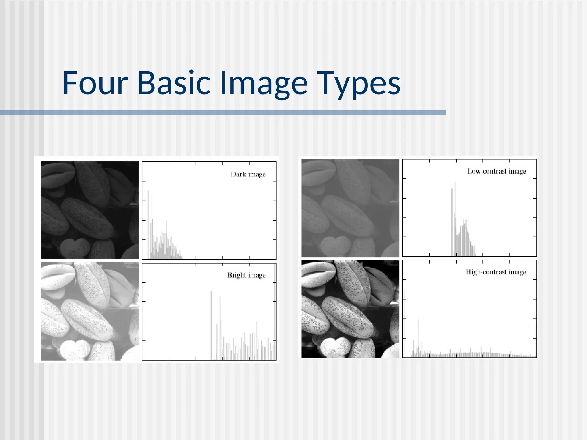 Four Basic Image Types 