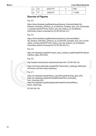 Unit-2 Transition elements and its properties | PDF