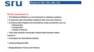 DATA BASE DESIGN AND INTRODUCATION TO MYSQL. | PDF