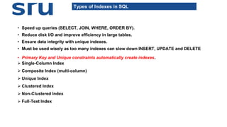 DATA BASE DESIGN AND INTRODUCATION TO MYSQL. | PDF